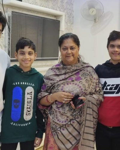 Vasundhara Raje Former Chief Minister of Rajasthan