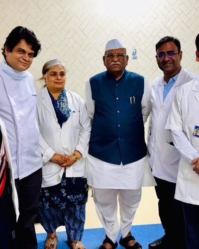 Professor Sankalp Mittal: Fortunate to get opportunity to look after Hon'ble Governor of Rajasthan - Shri Haribhau Bagde's Dental Health at Government Dental College, Jaipur, under leadership of Dr Anjali Kapoor, Principal, GDC, Jaipur
